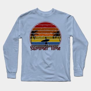 Summer Time Surf Long Sleeve T-Shirt